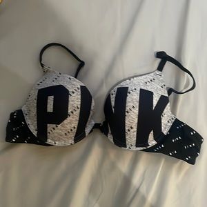VS Pink Push Up Underwire Bra
